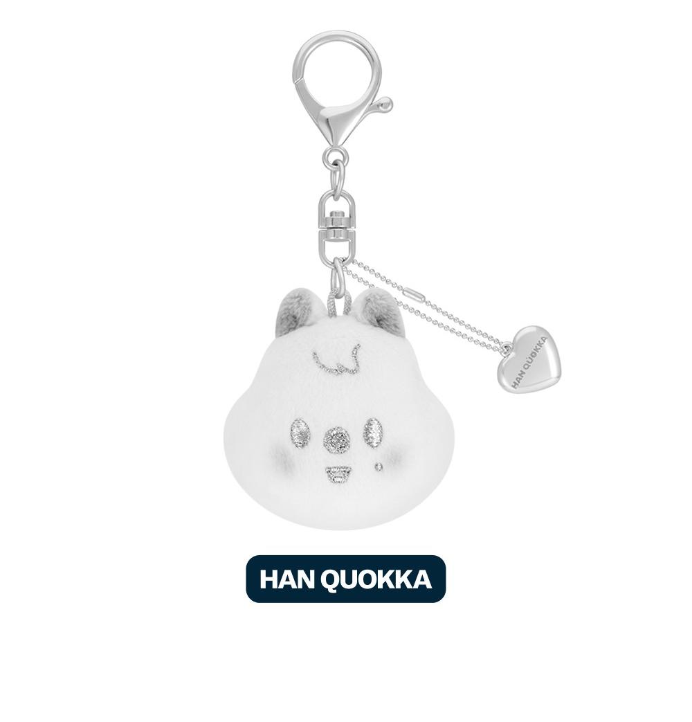 

(БРЕЛОК ДЛЯ ОБЛИЧЧЯ SKZOO СРІБНИЙ Вер.) Stray Kids [celebrATE] MD HAN QUOKKA