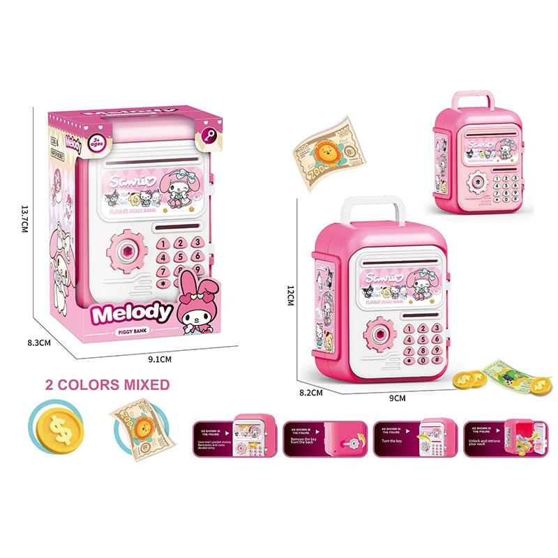 Electronic Piggy Bank Children S Cash Box Password Safe Smart Fingerprint Piggy Bank Automatic Banking Children S Gift Money Box A2