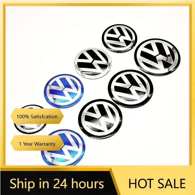 2025 Caldo 56/65mm Decalcomania Coprimozzo Ruota Auto per VOLKSWAGEN Passat MK4/5/6/7 Polo Tiguan Bora Touran CC Bettle Decorativo