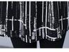2024 Spring/Summer Chic Chiffon Shirt - Plus Size, Loose Fit, Three-Quarter Sleeves for Middle-Aged Women