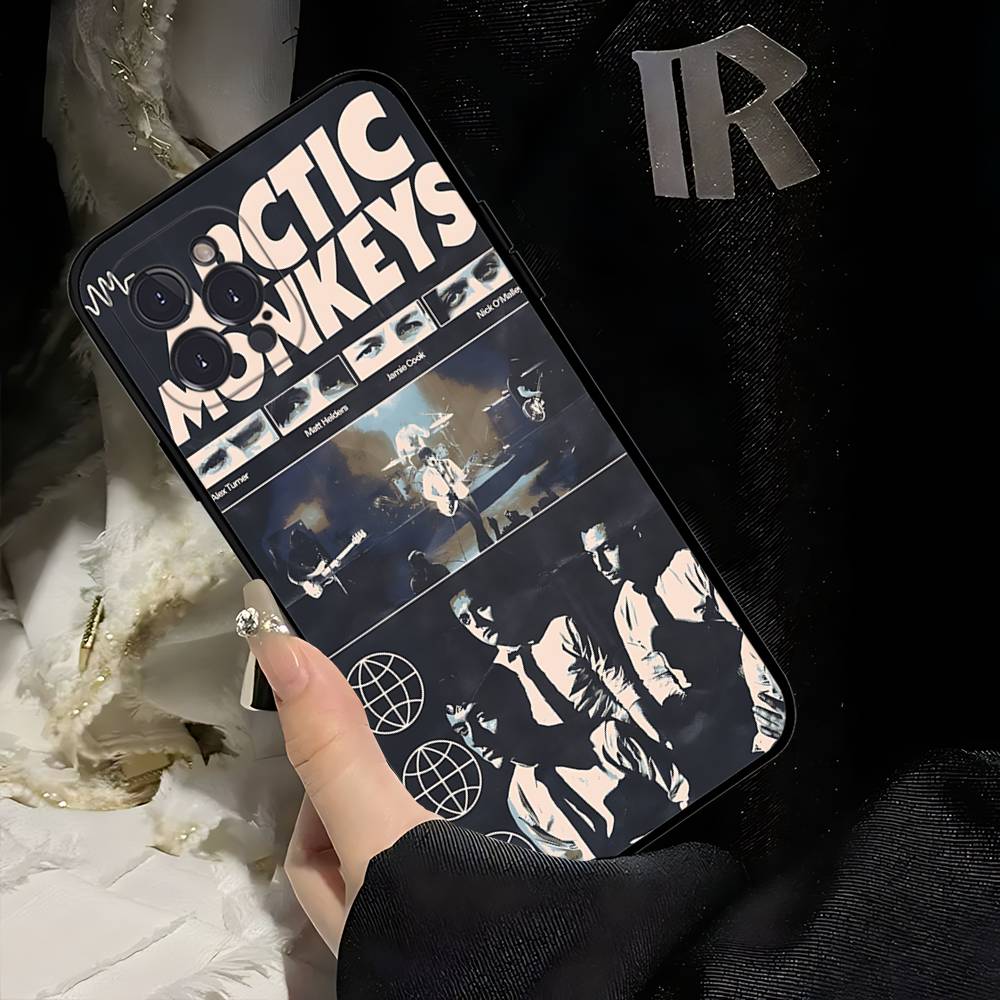 

Logo A-Arctic M-Monkeys Phone Case For IPhone 16 17 Air 15 14 13 12 11 Pro Max 16E Plus Fundas iPhone 16 pro