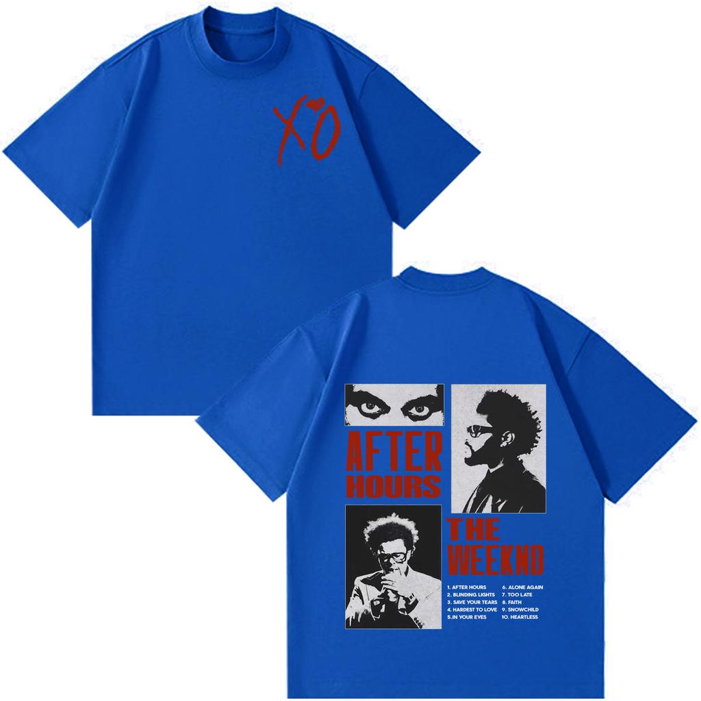 The Weeknd After Hours Til Dawn 2026 Tour Printt Shirt Unisex Unisex Fashion Tshirt Summer Cotton Loose Hiphop Tshirts Streetwear