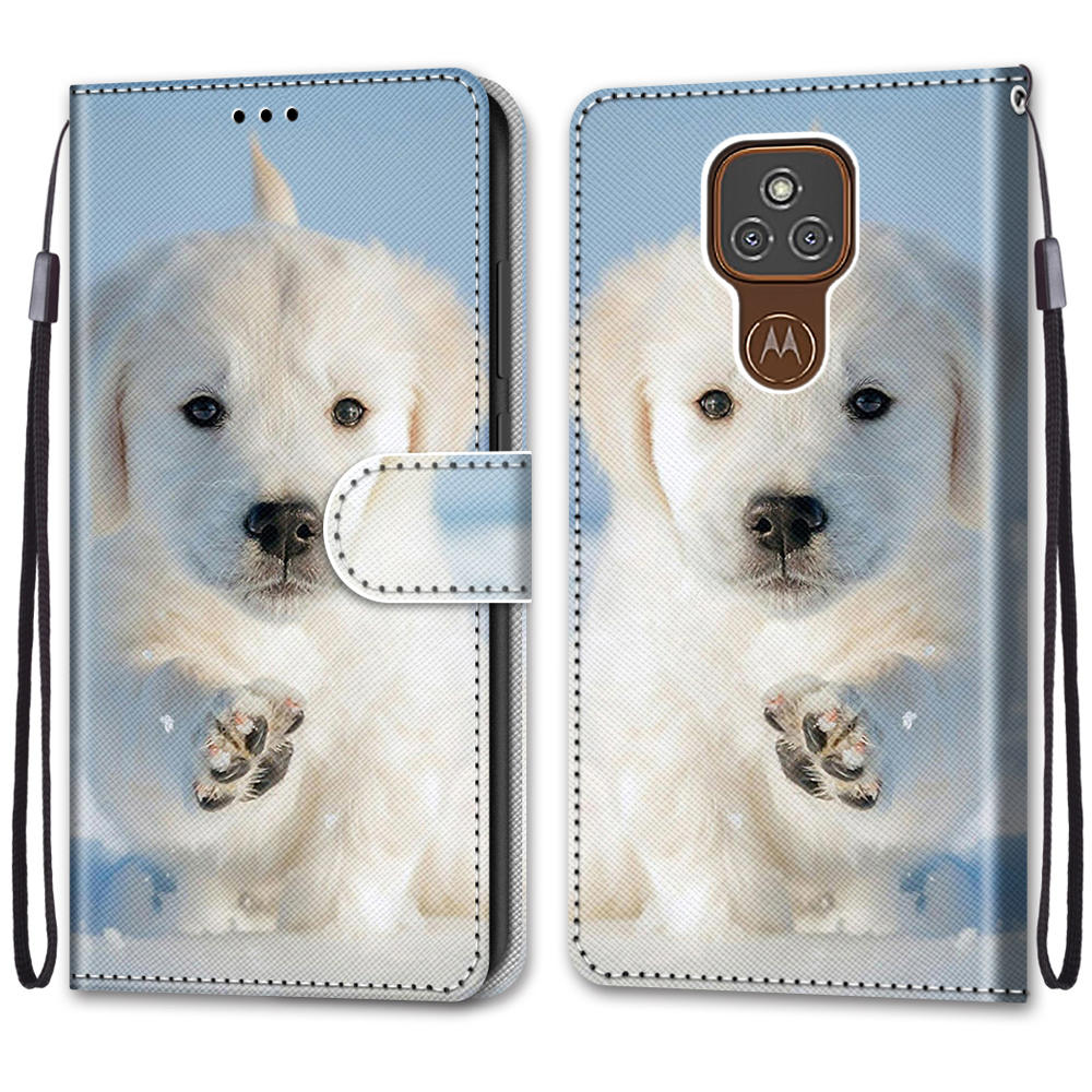 Luxury Painted Leather Case Wallet Book Style Protective Cover for Motorola Moto G85 G75 G55 G35 G34 G24 G15 G05 G84 G54 G32 G14 G13 G23 G53 E20 E30