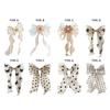 Pink Tulip Bow Curtain Tieback Organza Material Tassel Design Curtain Holdback Pearl Beaded Lace Pattern Decorative Curtain Ties