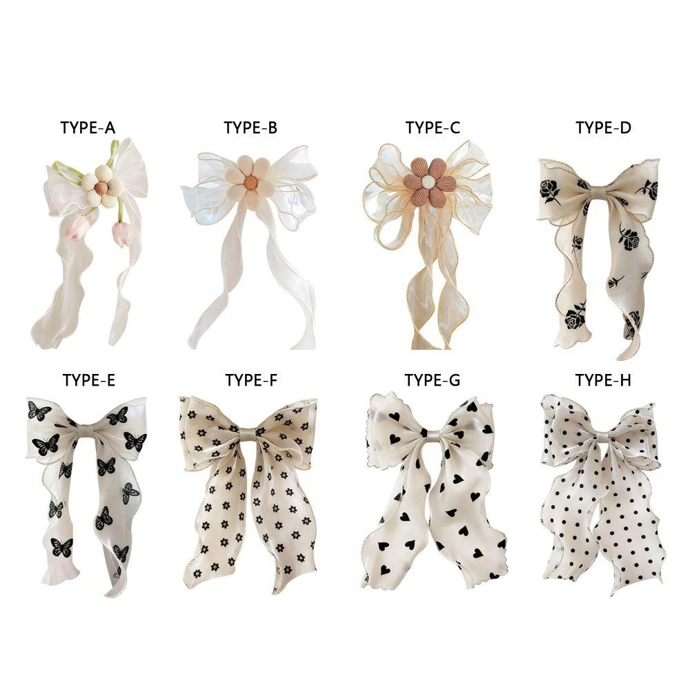 Pink Tulip Bow Curtain Tieback Organza Material Tassel Design Curtain Holdback Pearl Beaded Lace Pattern Decorative Curtain Ties
