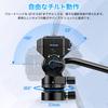 Cap trepied video Ulanzi II cu Uka Compatibil Rapid cu F38 Înclinare Fluidă și Unghi de Nivelare Sarcină 4kg Aliaj Aluminiu Detașabil Compatibil 38mm