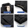MIIOW Men's Winter Plush-Lined Warm Vest