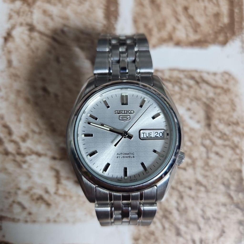 [USED] Extreme SEIKO5 Automatic Skeleton Back