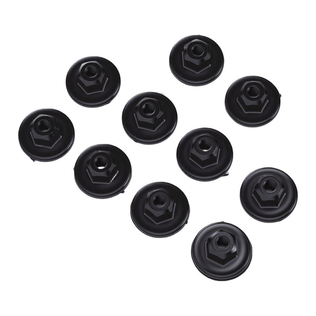 10PCS Fender Liner Nuts 07147169847 Plastic Replacement for 128i 135i 228i 228iX 230i 230iX 320i 320iX 323i 325i 325xi