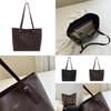 Pu Large Capacity Tote Bag For Women With Letter Print For Daily Use