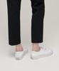 MUSINSA STANDARD WOMAN Women'S Heavyweight Fleece-Lined Slim Straight Hidden Elastic Waist Slacks [Black]