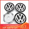 Para VW 4 PIEZAS 60 mm tapa central de rueda con logo, tapa de buje, emblema para Volkswagen Polo Passat B5 B6 B7 T4 T5 Golf 4 5 6 Tigu