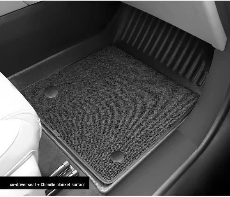 Waterproof, Eco-Friendly TPE Wear-Resistant Floor Mats for 2023-2025 Honda Civic Hatchback (RHD)