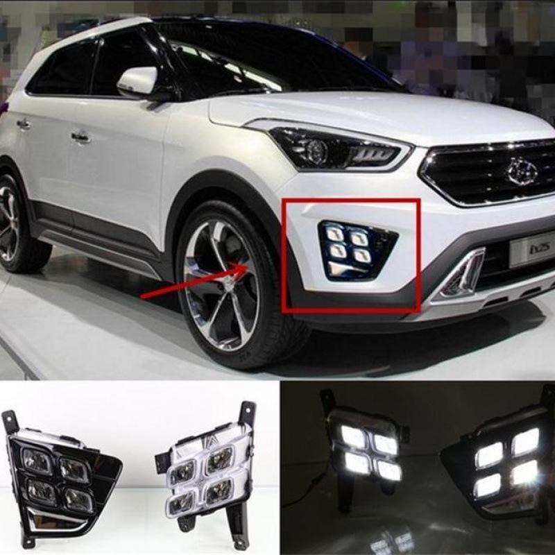LED Daytime & Fog Lights for 2014-2017 Creta IX25