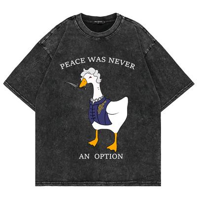 Cotton Astarion Goostarion T Shirt Anime Men Funny Retro T-Shirt Goose Unisex Oversize Vintage Mineral Wash Tees Shirts