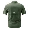 Men's Multi-Pocket Quick-Drying Breathable Workwear Shirt for Spring/Summer 2026