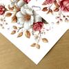 Removable Flower Switch Sticker Waterproof Peel And Stick Light Switch Decal for Living Room Bedroom Bathroom Kitchen Decor
