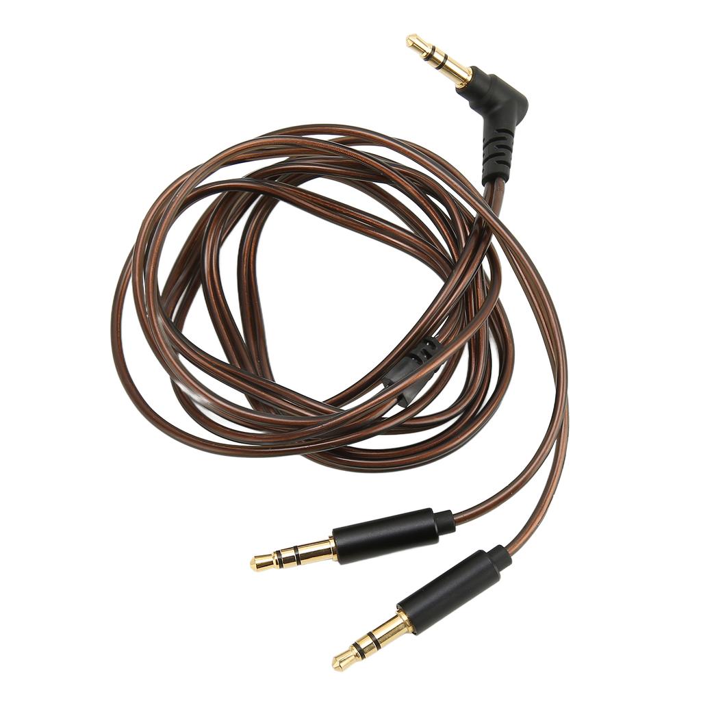 3.5mm to Dual 3.5mm Jack Male Cord OFC Core Headphone Upgrade Cable for Hifiman Sundara for Arya for Ananda