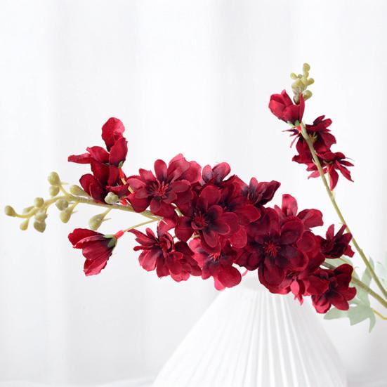 Fiore Artificiale per Vaso Resistente ai Raggi UV Fiore di Giacinto Finta Seta Stelo Lungo 34" Fiore Finto per Matrimonio Casa Ufficio Arrangement Floreale Primavera Estate