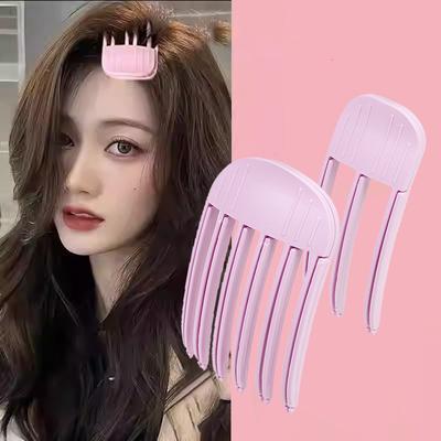 Kabarık Toka Kıvırcık Kahkül Tokası Saç Köklerini Hacimlendiren Saç Klipleri Kadınlar Kıvırcık Sabit Şekil Klipsi Moda Hacimli Saç Bigudisi