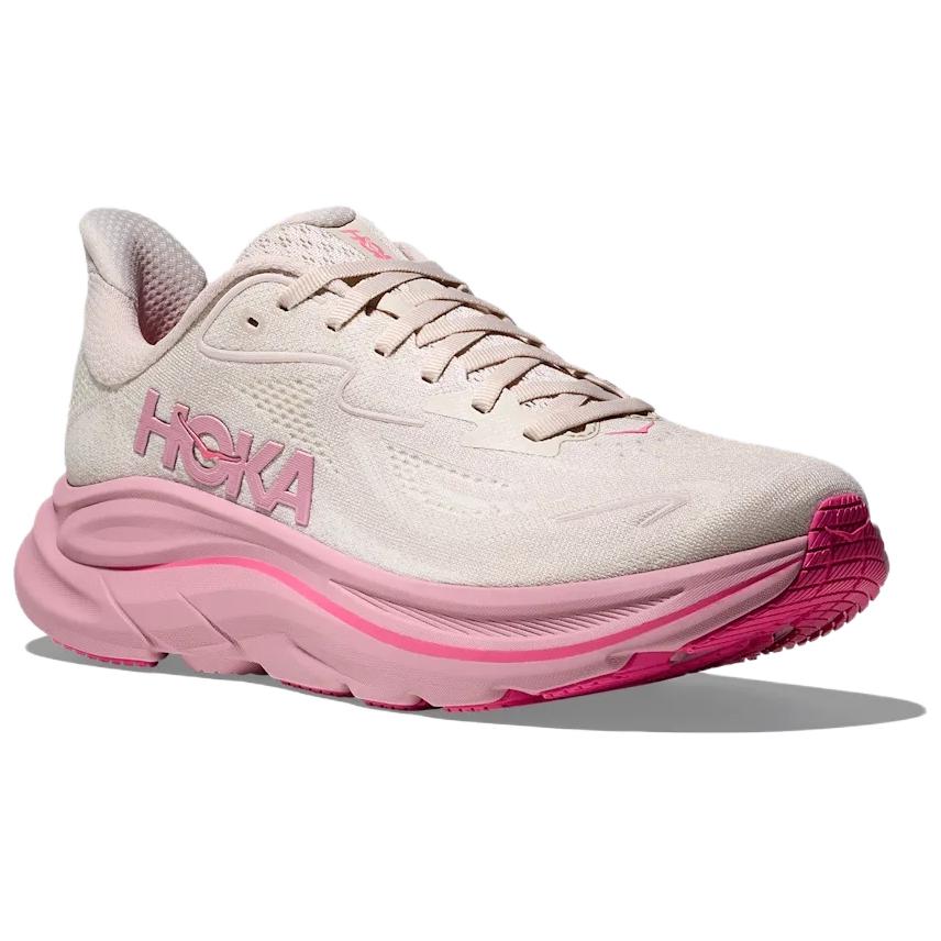 Hoka One One Clifton 10 Trendy Comfortable Non-Slip Durable Low-Top Running Shoes Unisex Running Shoes Pink 1162031-RMD