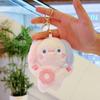 Adorable Pink Pig Plush Pendant Keychain – Cute Celebrity-Inspired Bag Charm Doll