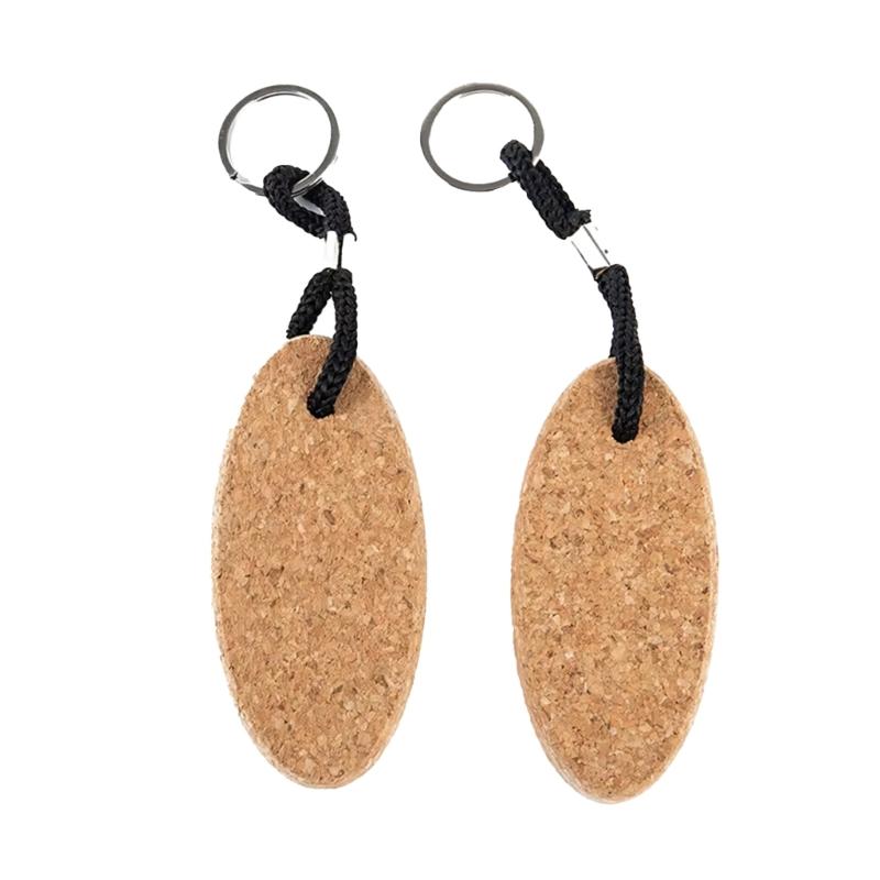 Floating Waterproofed Key Holder Durability Light weight Swimming Gear Cork for Pool Beach Activity