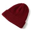Unisex Fashion Solid Color Beanie Hat Stretch Soft Knit Cotton Cap Winter Warm Hat Couple Hat