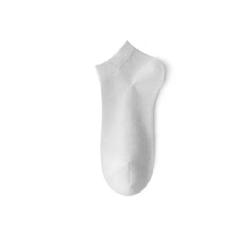 Women's Shallow-mouth Short Socks Breathable Sweat-absorbent Thin Solid Color Short Socks