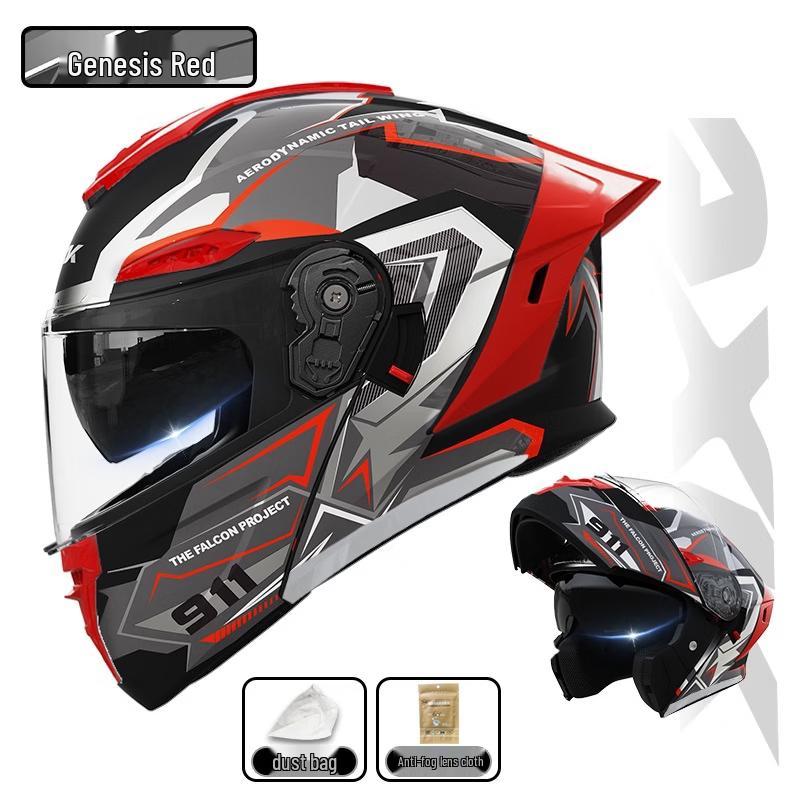 Miling Motorcycle Flip-Up Helmet L (57-59cm)