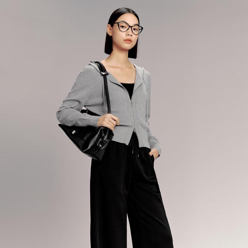 eifini Women's High-Waist Drawstring Wide-Leg Casual Pants