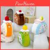 Cartoon Cake Plush Pillow With Pp Cotton Filling For Girls And Kids Birthday Gifts