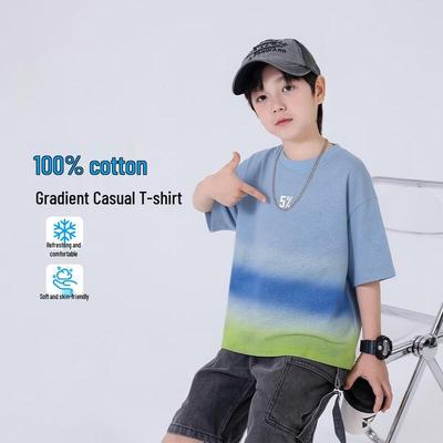 YOYO Tale Boys' Summer Cotton Short Sleeve T-Shirt