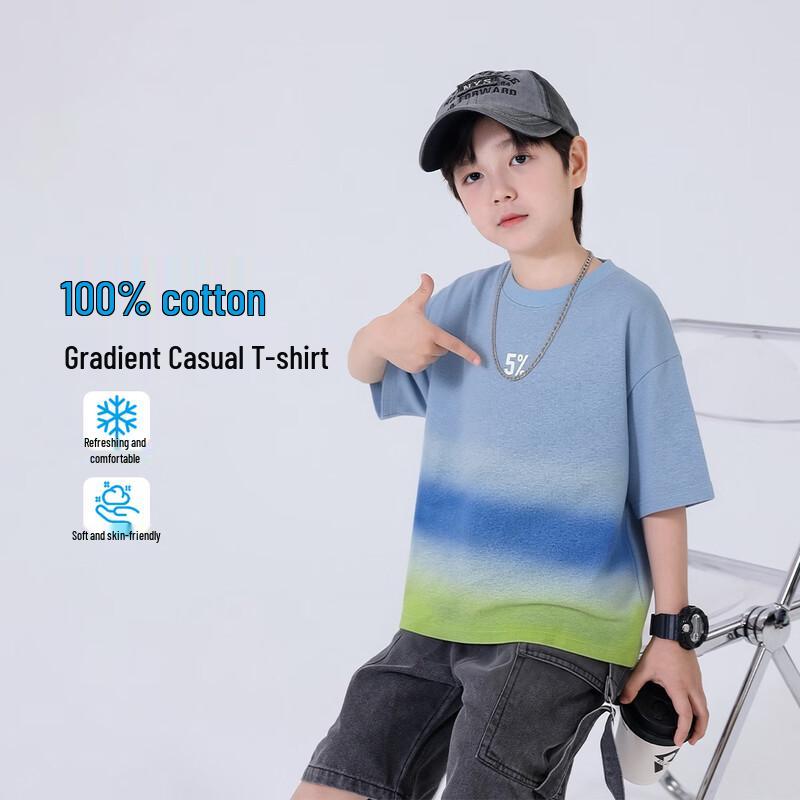 

YOYO Tale Boys Summer Cotton Short Sleeve T-Shirt 130