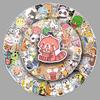 100 Cute Waterproof Pet Milk Tea Animal Stickers for DIY Phone Cases, Notebooks, Journals
