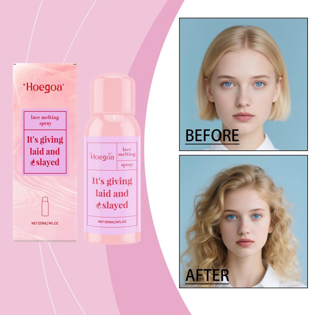 Perückenklebespray, Perücken-Spitzenstyling, unsichtbarer Halt, leichtes und erfrischendes Pflegespray