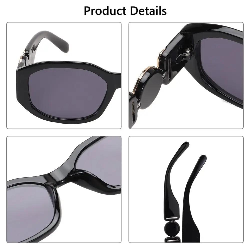 Modische Kleine Ovale Damen-Sonnenbrille Retro Marke Herren und Damen Outdoor Straßenfoto Sonnenbrille UV-Schutz Gafas De Sol