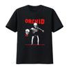Maglietta Vintage Orchidea Band World Tour Cotone Nero Taglia Unica Top Lavato Vintage Per l'Uso Quotidiano Unisex Morbido Traspirante