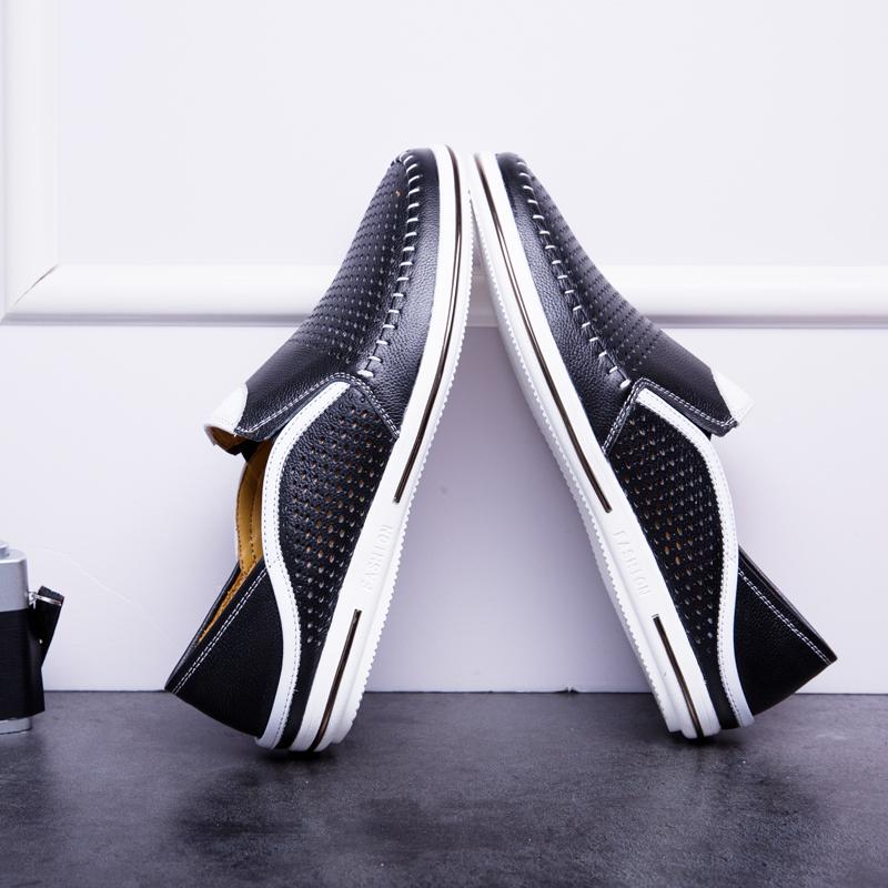 Men's Breathable Moccasin New High Quality Summer hollow out Casual loafers classic driving shoes for men Zapatos Hombre