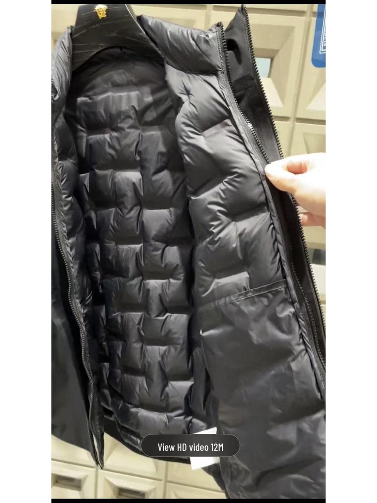 Men's High-End 3-in-1 Hooded Down Jacket - Windproof & Rainproof Storm Coat