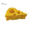 Multi-hole Toothbrush Holder 3D Printed Toothpaste Storage Rack, Cheese Shaped Rack Holder, Moisture-Proof Multi-Sized Holes Organizer for Bathroom