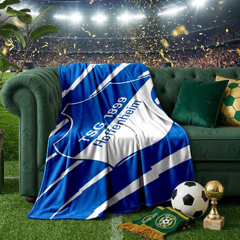Hoffen-heim Crest Blanket Lightweight Ideal Bedding Blanket Perfect for Travel, Camping, Living Rooms, Offices, Sofas, Fan Christmas Gift
