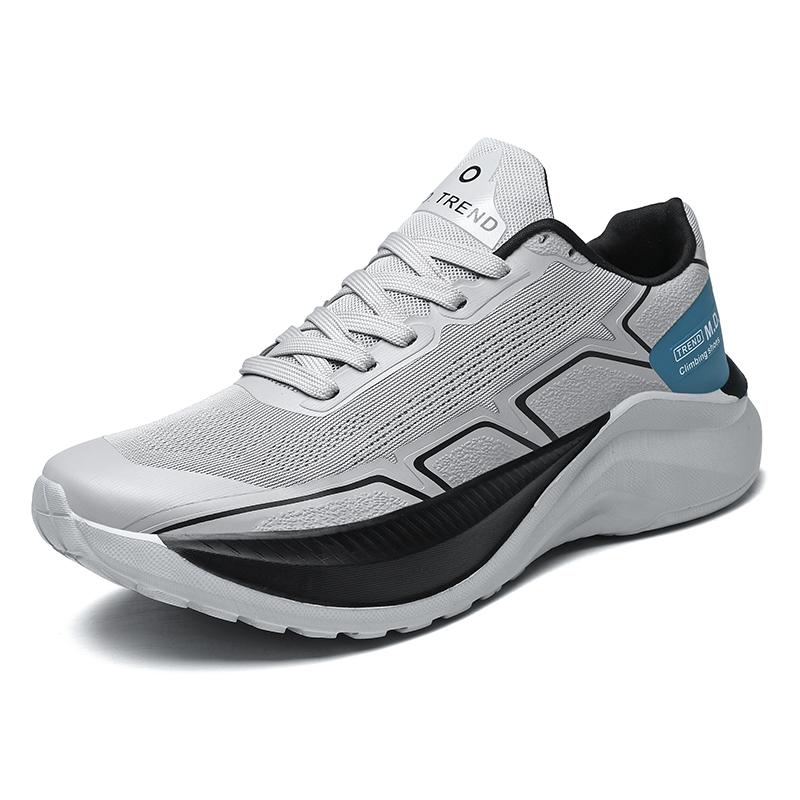 Men's thick sole casual sports shoes spring summer breathable light soft sole outdoor racing running shoes New speed sports shoe