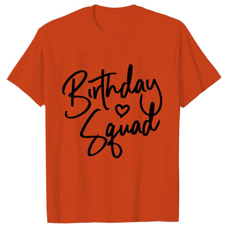 Damenkleidung Kurzarm Print T-Shirts Geburtstagsteam Grafik Reise Damen Oberteile T-Shirt Tee T-Shirt Beste Freunde T-Shirts