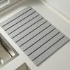 Foldable Stone Dish Drying Mat Absorbent Placemat Multifunctional Dish Drainer Mat  Sink