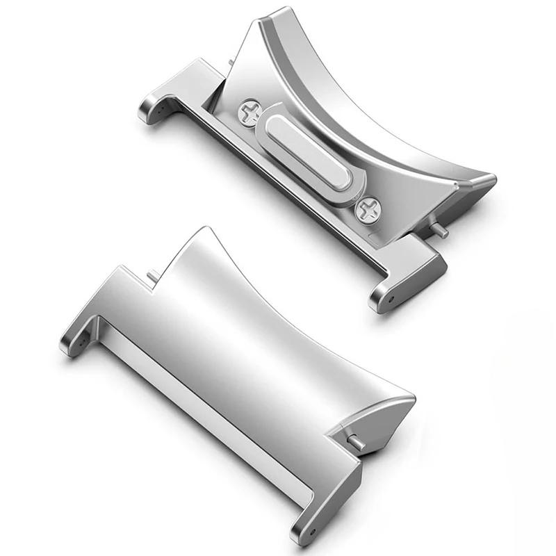 1Pair Quick Fit Connector for Samsung Galaxy Watch 6 5 4 40 44mm for Galaxy Watch6 Classic 47 46 43 44mm Tainless Steel Adapter