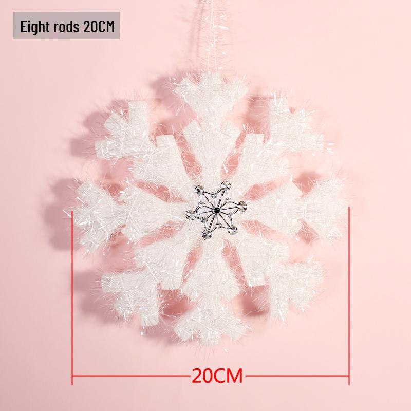 3D Foam Snowflake Dance Props & Christmas Hanging Ornaments
