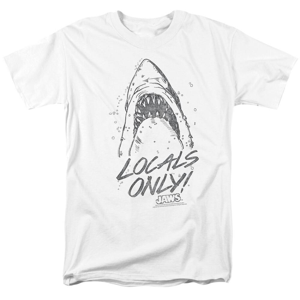 Jaws Locals Only T-Shirt to 5X XXXL