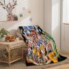 Cartoon ONE PIECE series double-sided flannel 2D digital printing blanket blanket