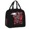Custom Hazbins TV Show Animation Hotel Lunch Bag Men Women Thermal Cooler Insulated Lunch Boxes for Kids School